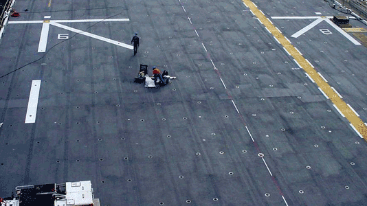 USS Belleau Wood Flight Deck